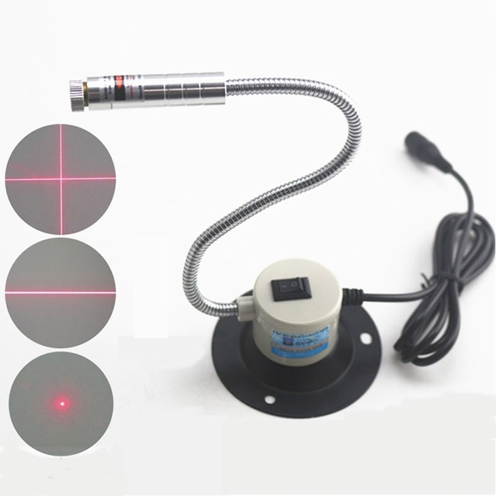 2017 new design 360 Rotate 650nm Dot Line Cross Red Laser Module With Magnet